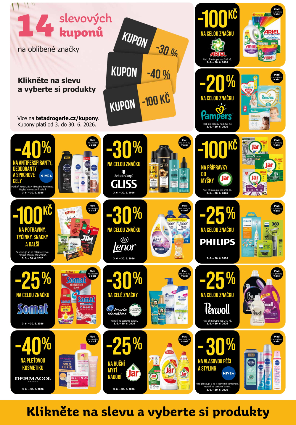 Leták Teta drogerie - Slevové kupony - strana 2