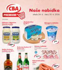 Akční leták CBA Premium 