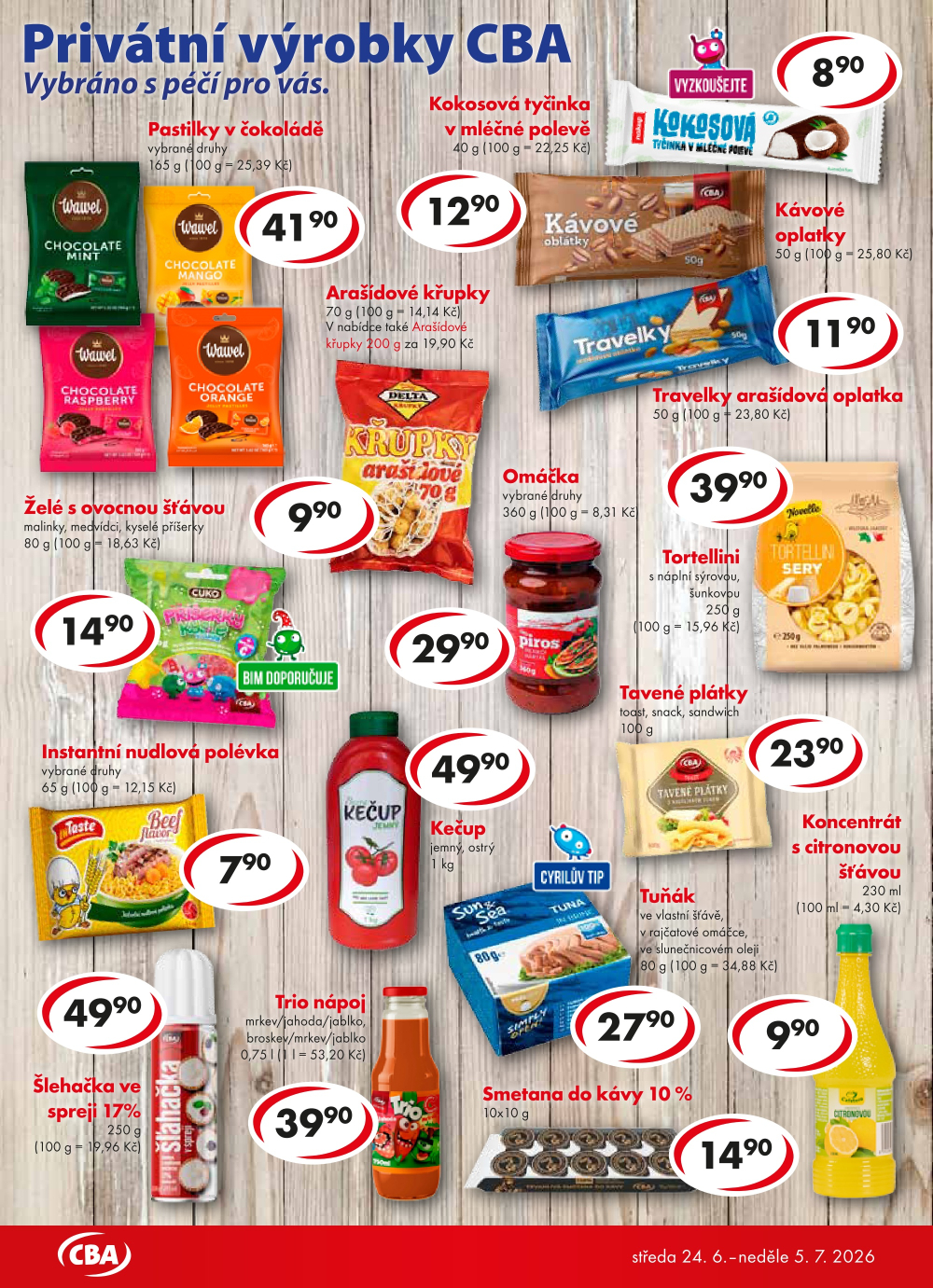 Leták CBA Potraviny leták - strana 4