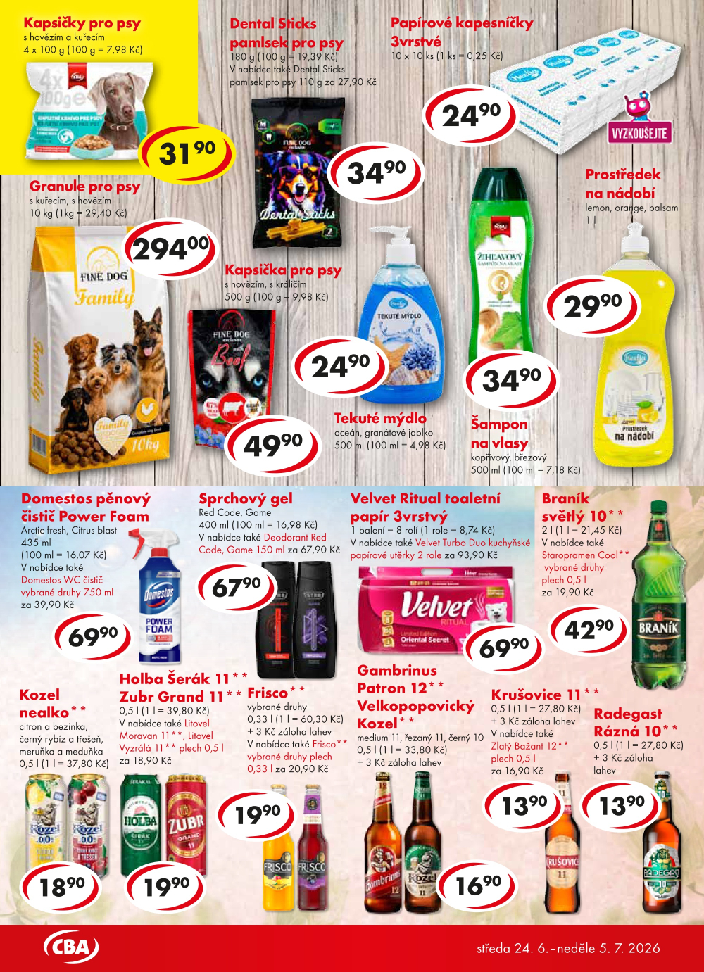 Leták CBA Potraviny leták - strana 5