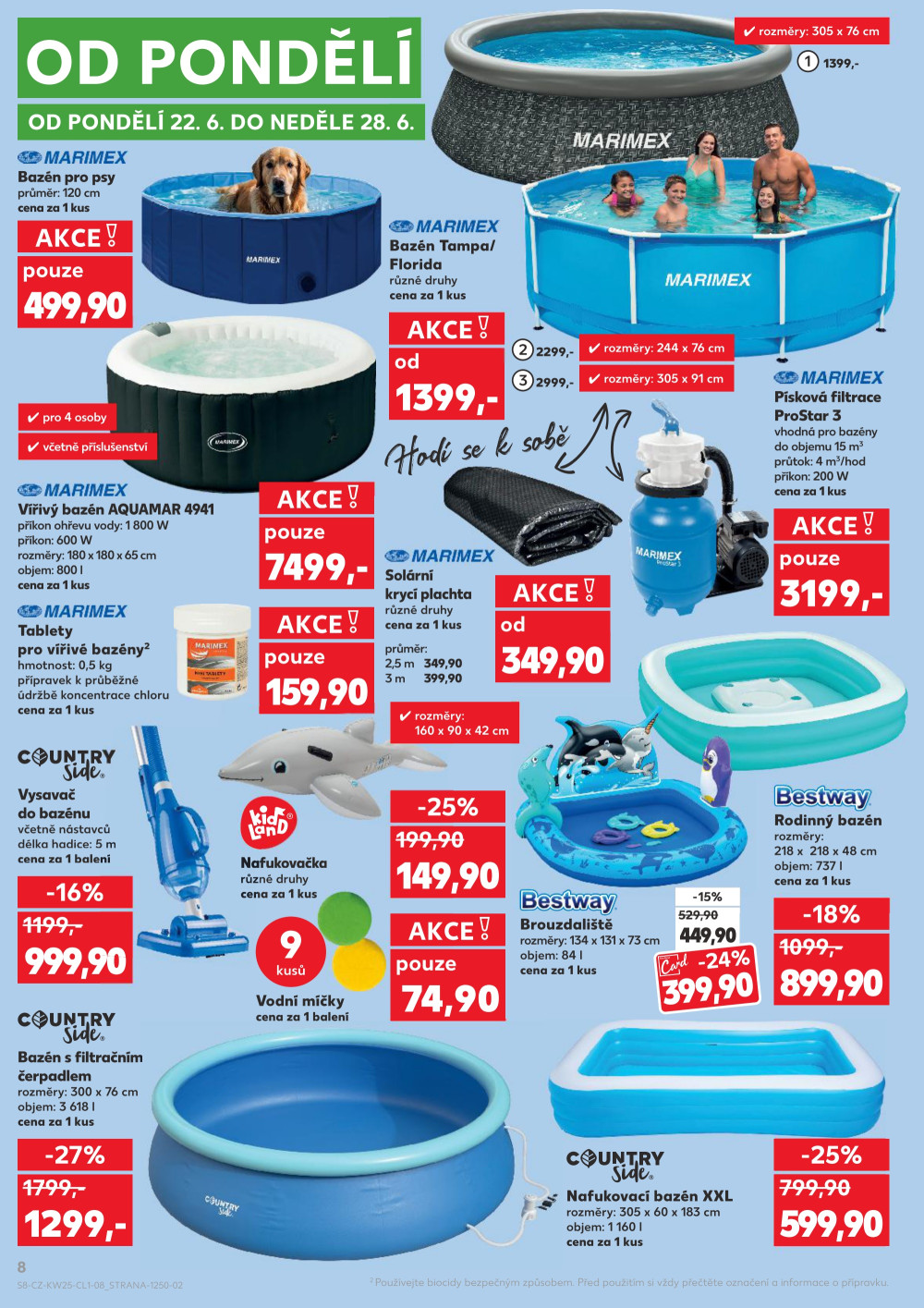 Leták Kaufland leták - Spotřební zboží - strana 8