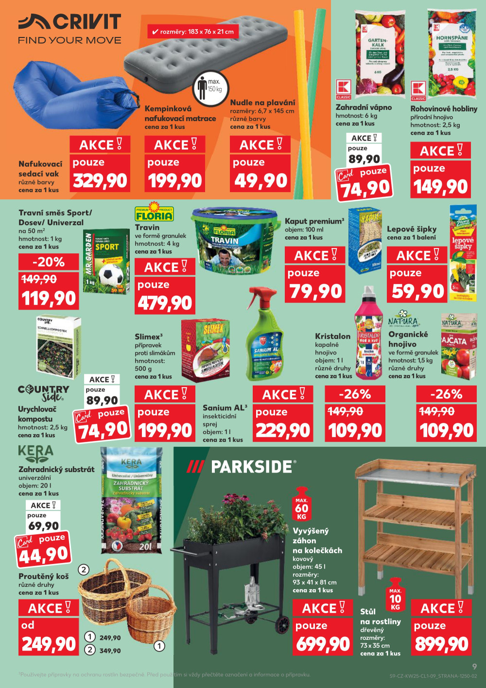 Leták Kaufland leták - Spotřební zboží - strana 9