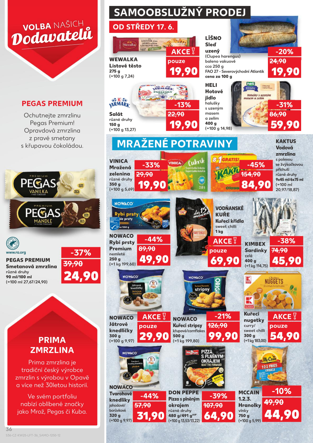 Leták Kaufland leták Ostrava - Moravská Ostrava - strana 36