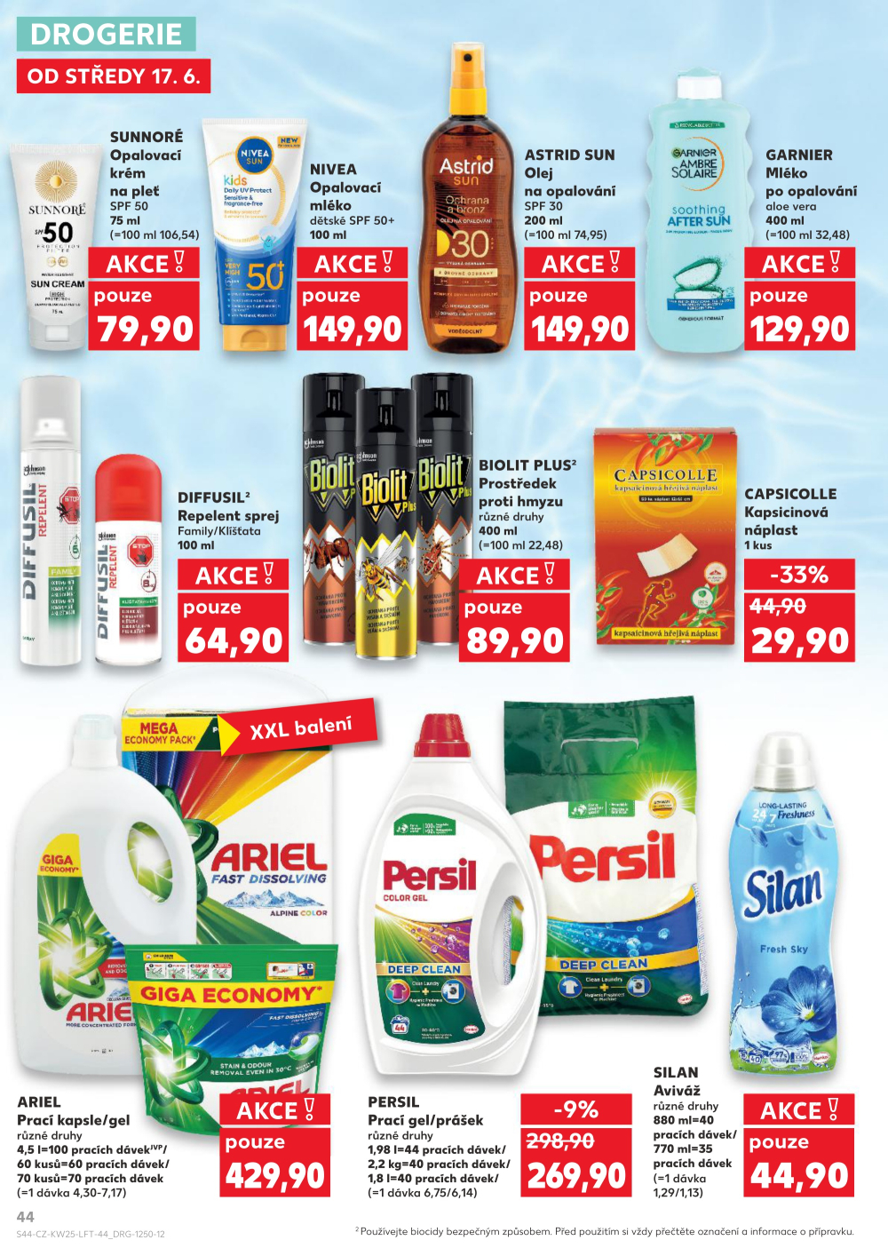 Leták Kaufland leták Plzeň - Bory - strana 44