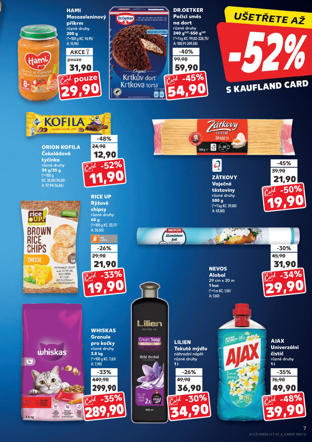 Leták Kaufland leták Most - strana 7