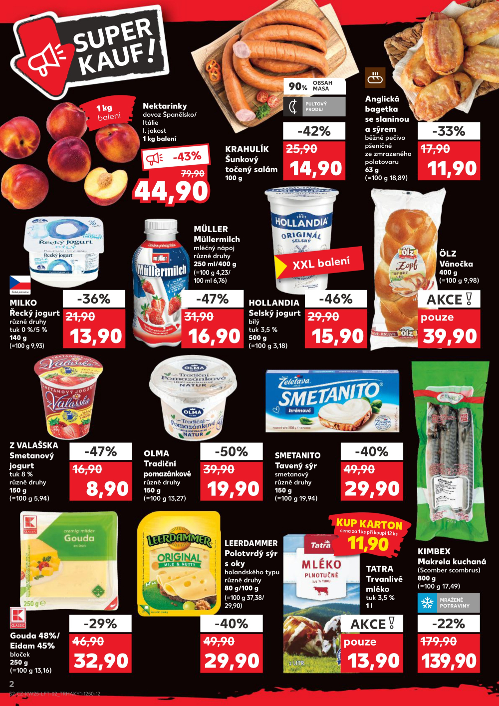 Leták Kaufland leták Ostrava - Mariánské Hory - strana 2