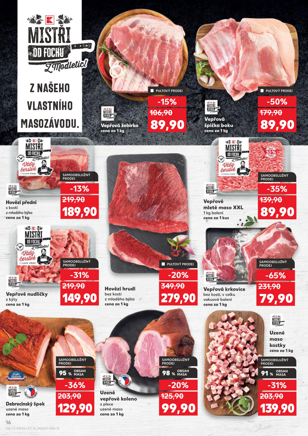 Leták Kaufland leták Jaroměř - strana 16