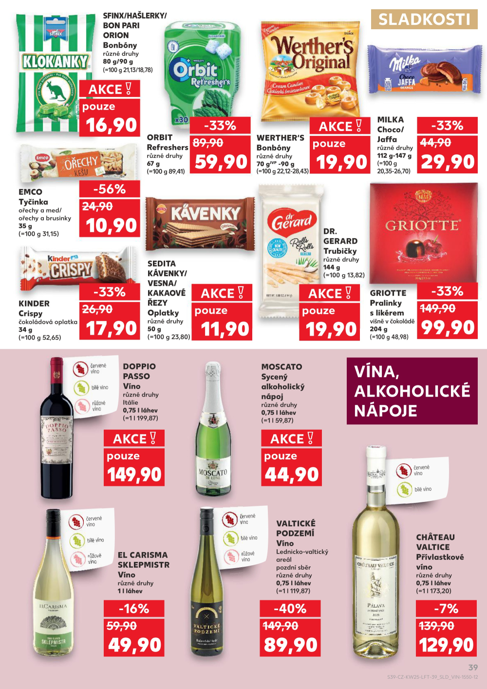 Leták Kaufland leták Mladá Boleslav - strana 39
