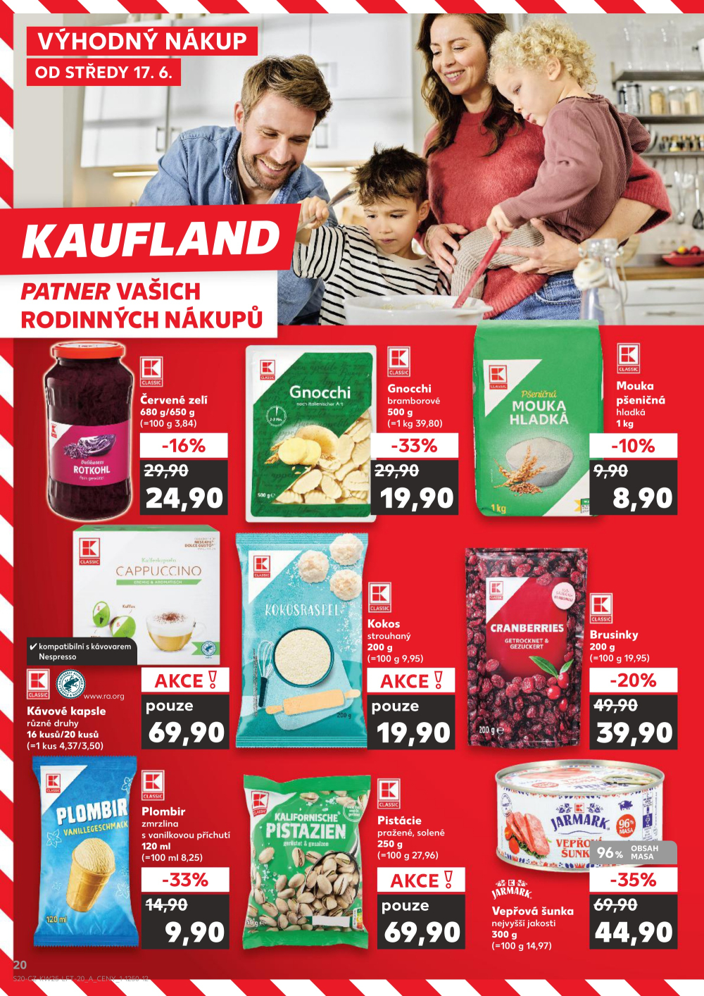 Leták Kaufland leták Praha 6 - Podbaba - strana 20