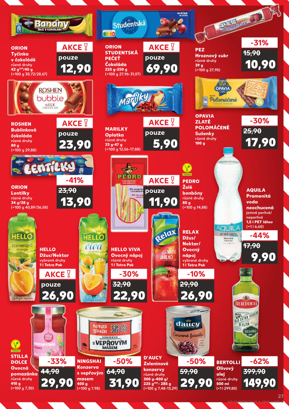 Leták Kaufland leták Praha 6 - Podbaba - strana 27