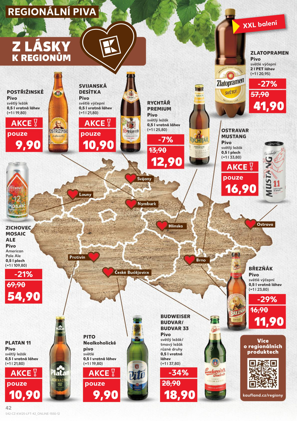 Leták Kaufland leták Praha 6 - Podbaba - strana 42