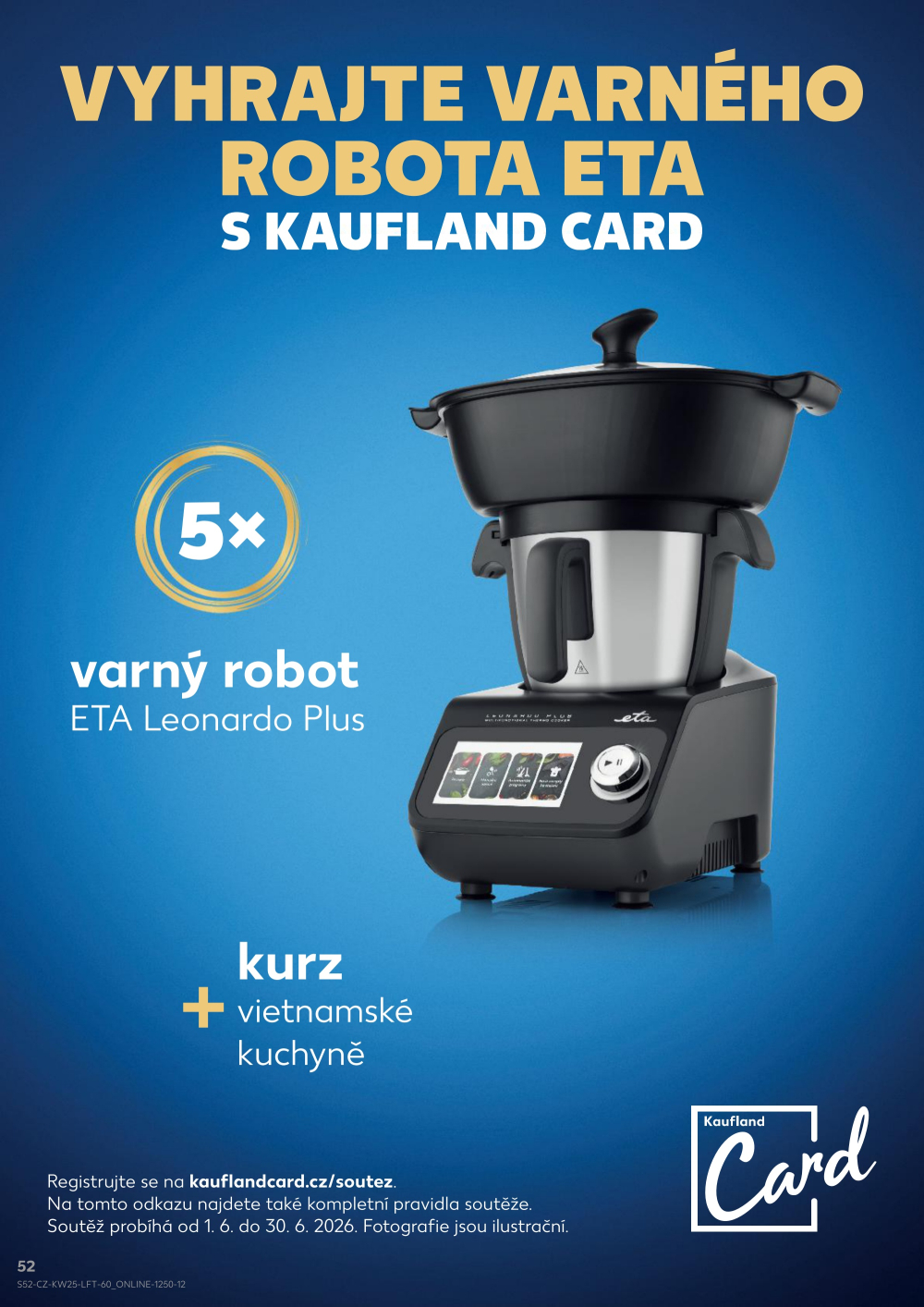 Leták Kaufland leták Praha 6 - Podbaba - strana 52