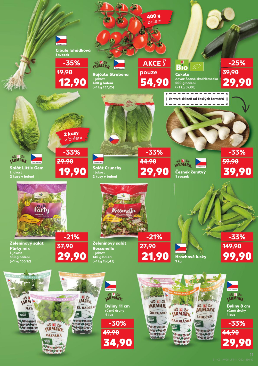 Leták Kaufland leták Praha 3 - Jarov - strana 11