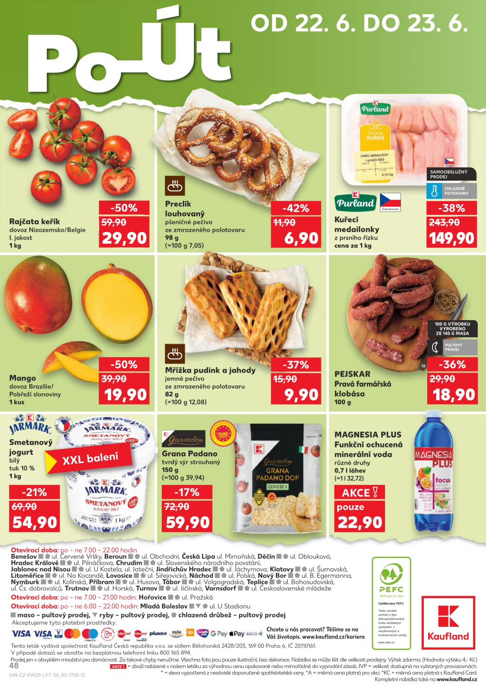Leták Kaufland leták Tábor - strana 48