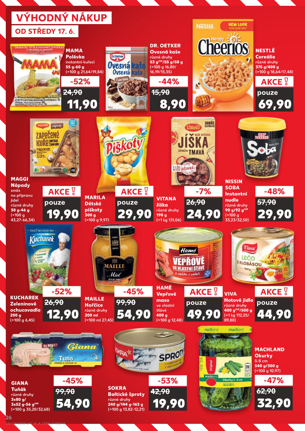 Leták Kaufland leták Praha 4 - Modřany - strana 26