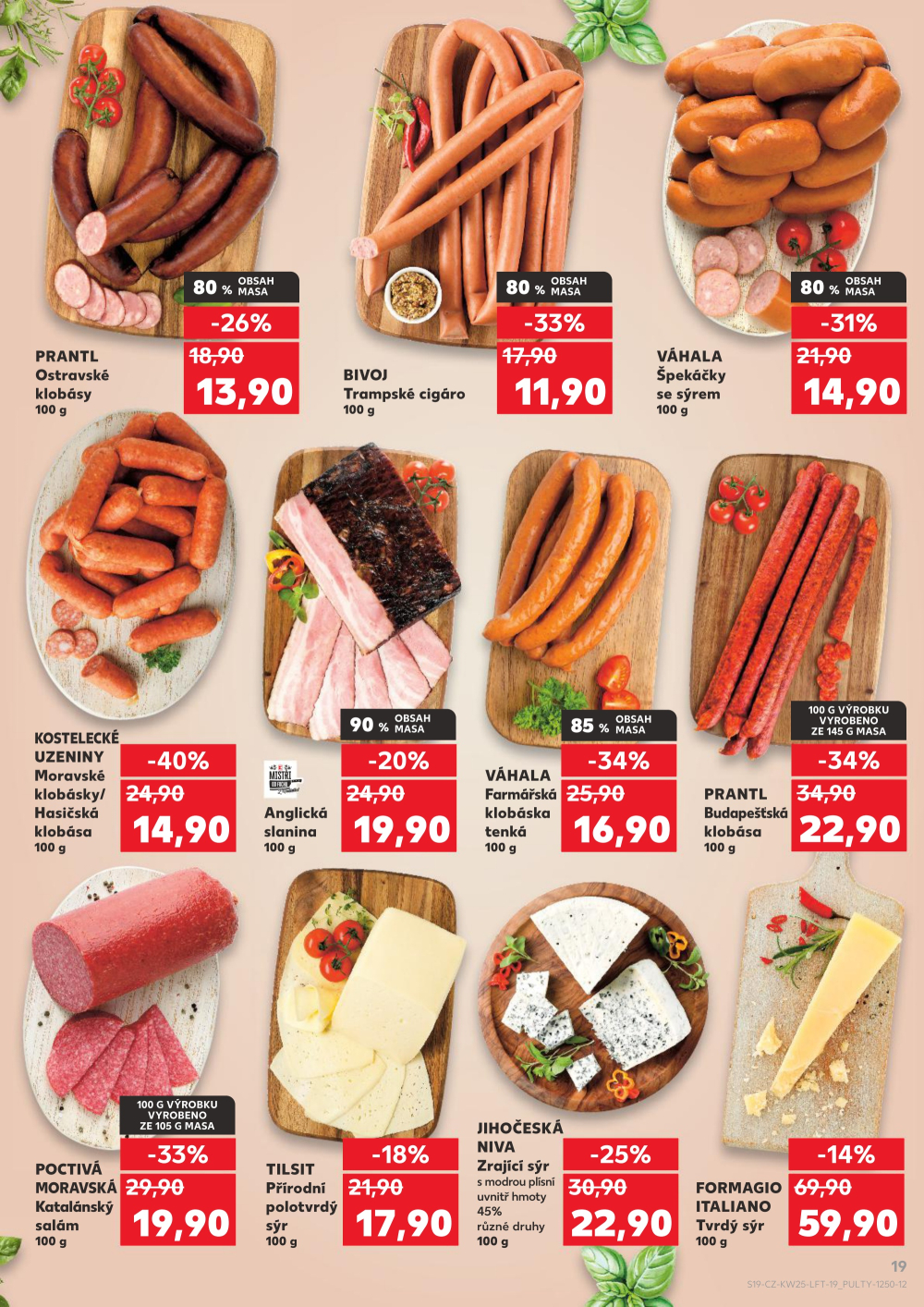 Leták Kaufland leták Praha 4 - Michle - strana 19