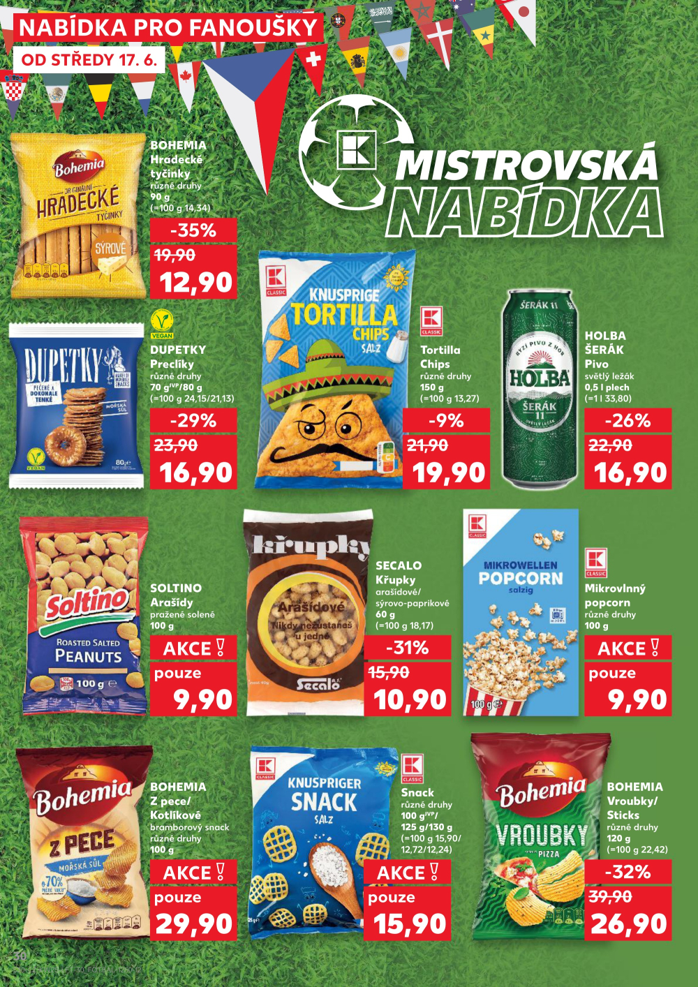 Leták Kaufland leták Praha 4 - Michle - strana 30