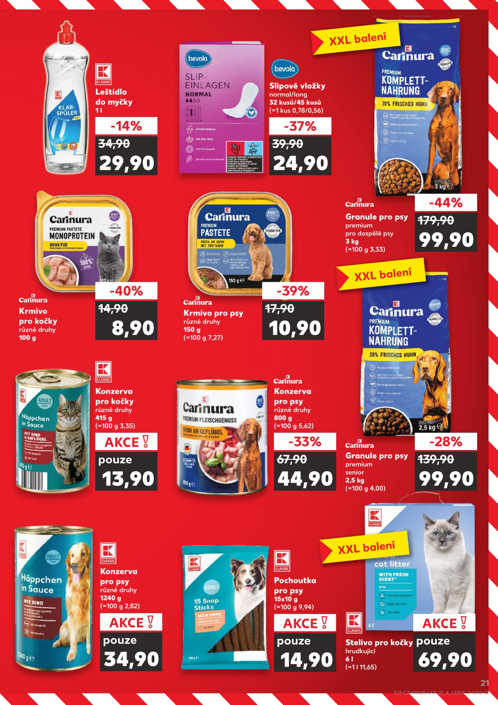 Leták Kaufland leták Praha 8 - Libeň - strana 21