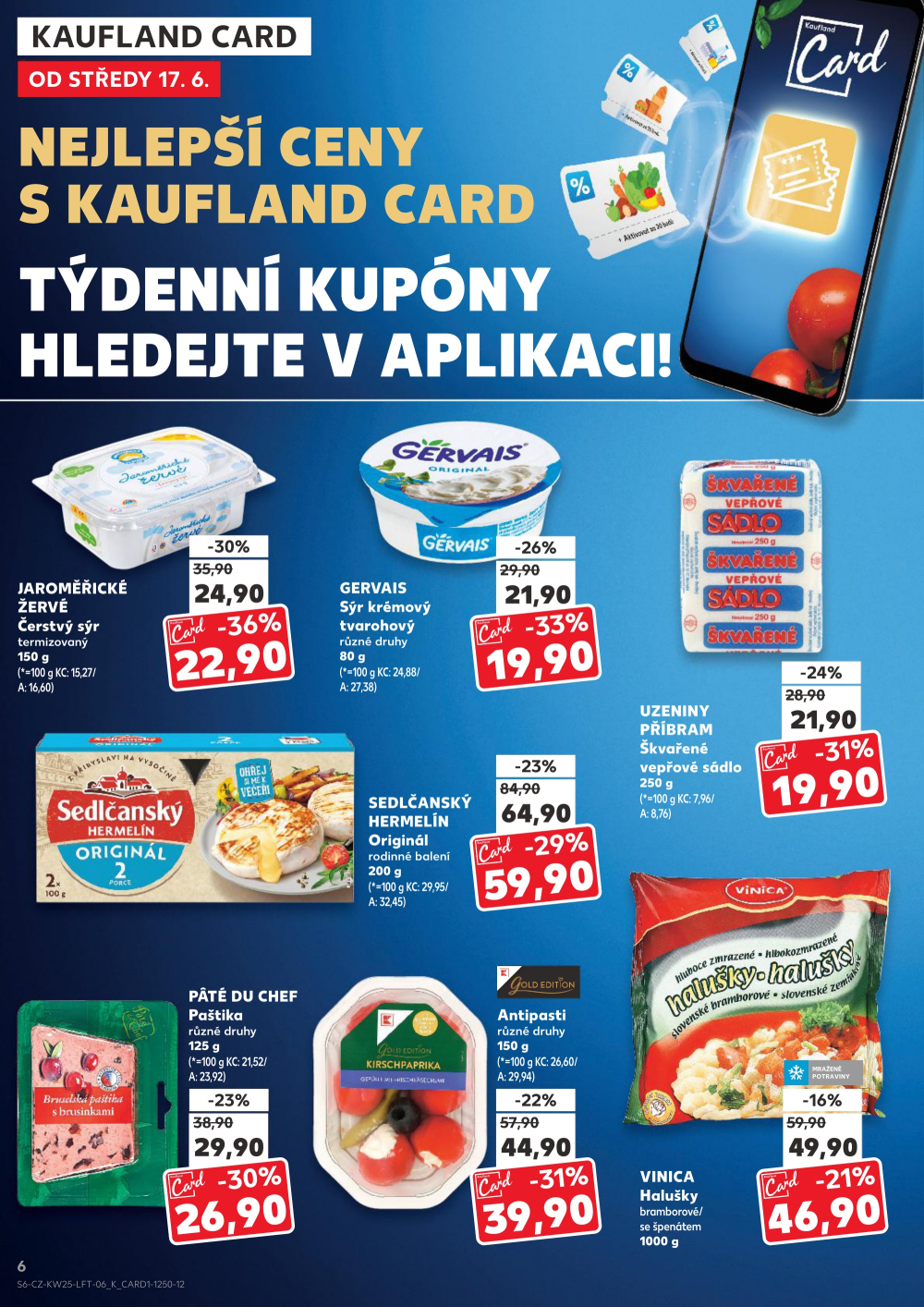 Leták Kaufland leták Praha 8 - Libeň - strana 6