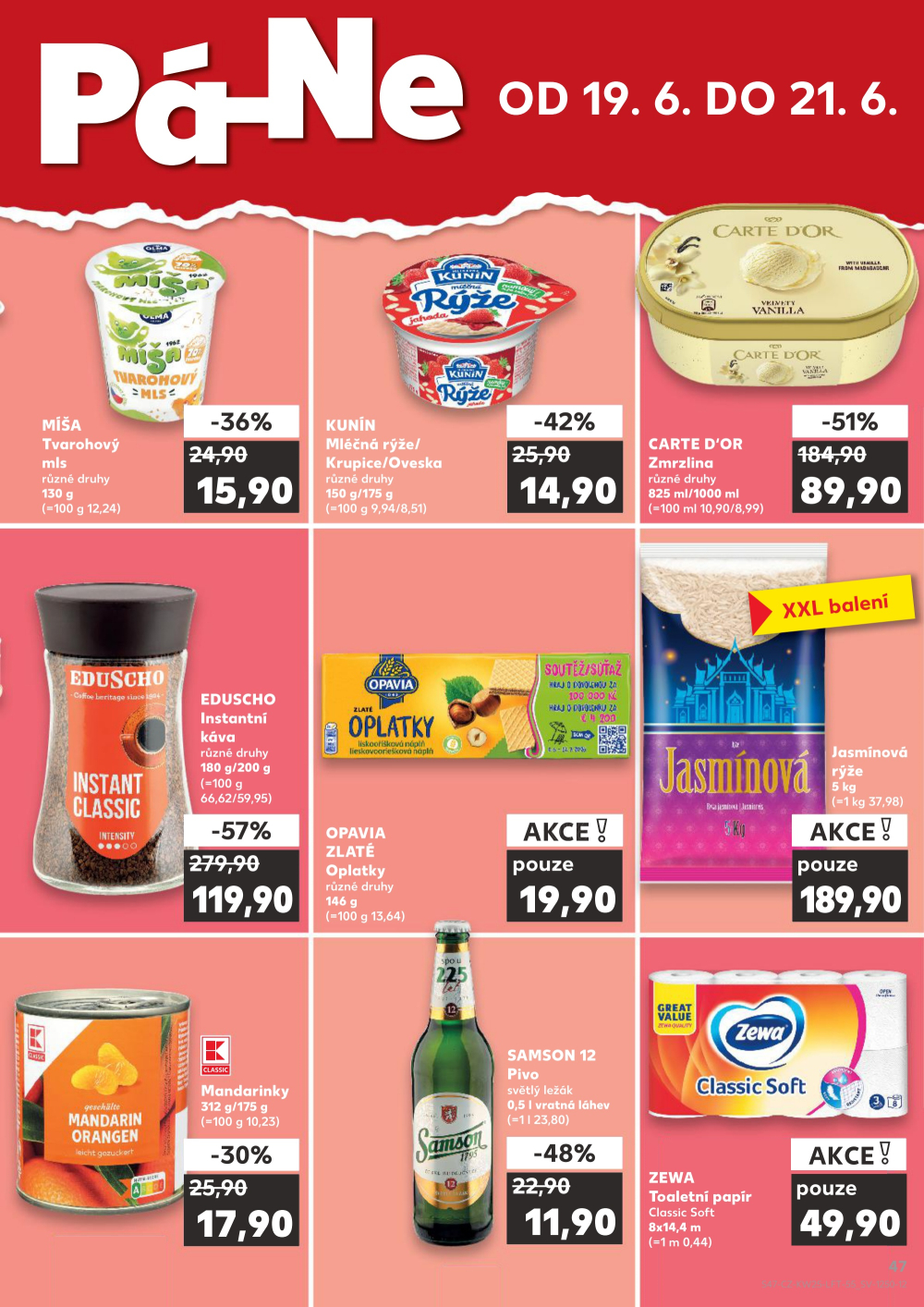 Leták Kaufland leták Hořovice - strana 47
