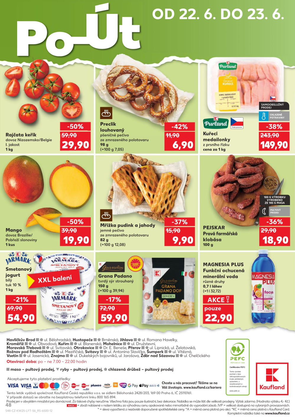 Leták Kaufland leták Žďár nad Sázavou - strana 48