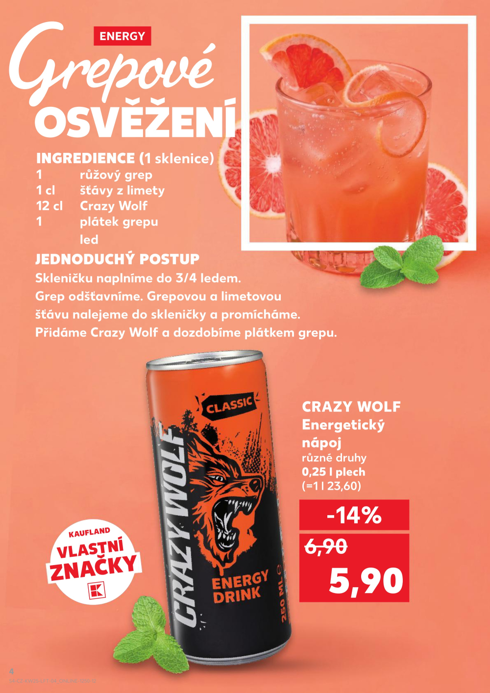 Leták Kaufland leták Brno - Bohunice - strana 4