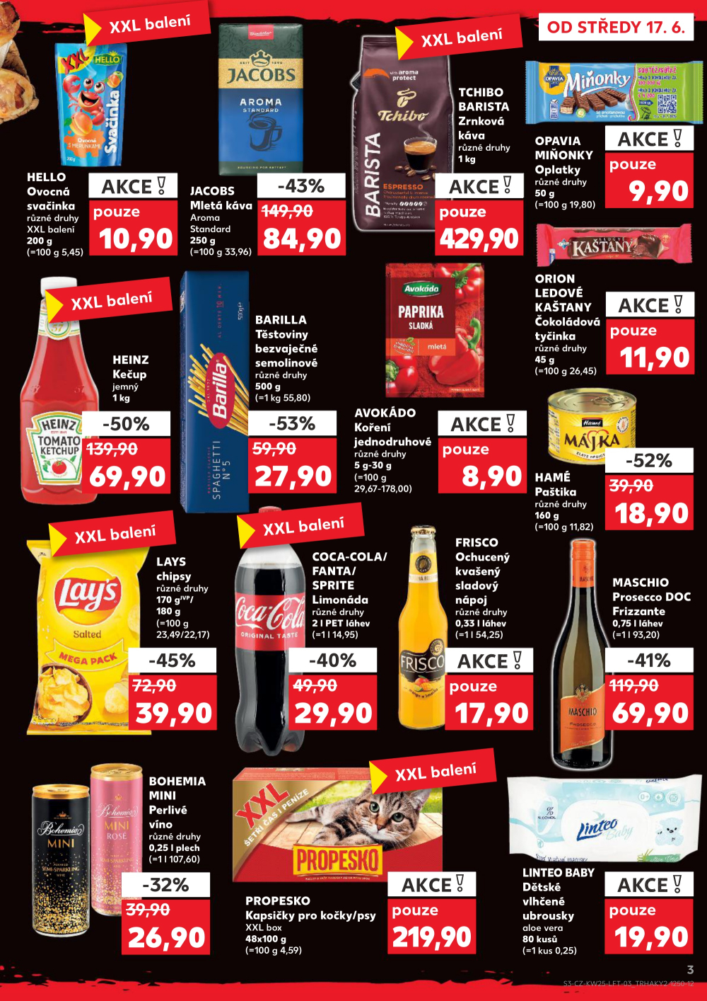 Leták Kaufland leták Ústí nad Labem, Všebořická - strana 3