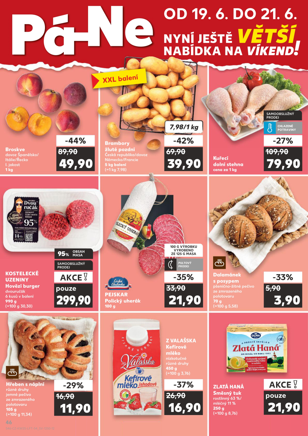 Leták Kaufland leták Chomutov - Centrum - strana 46