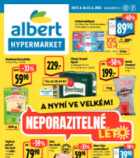 Akční leták Albert Hypermarket 