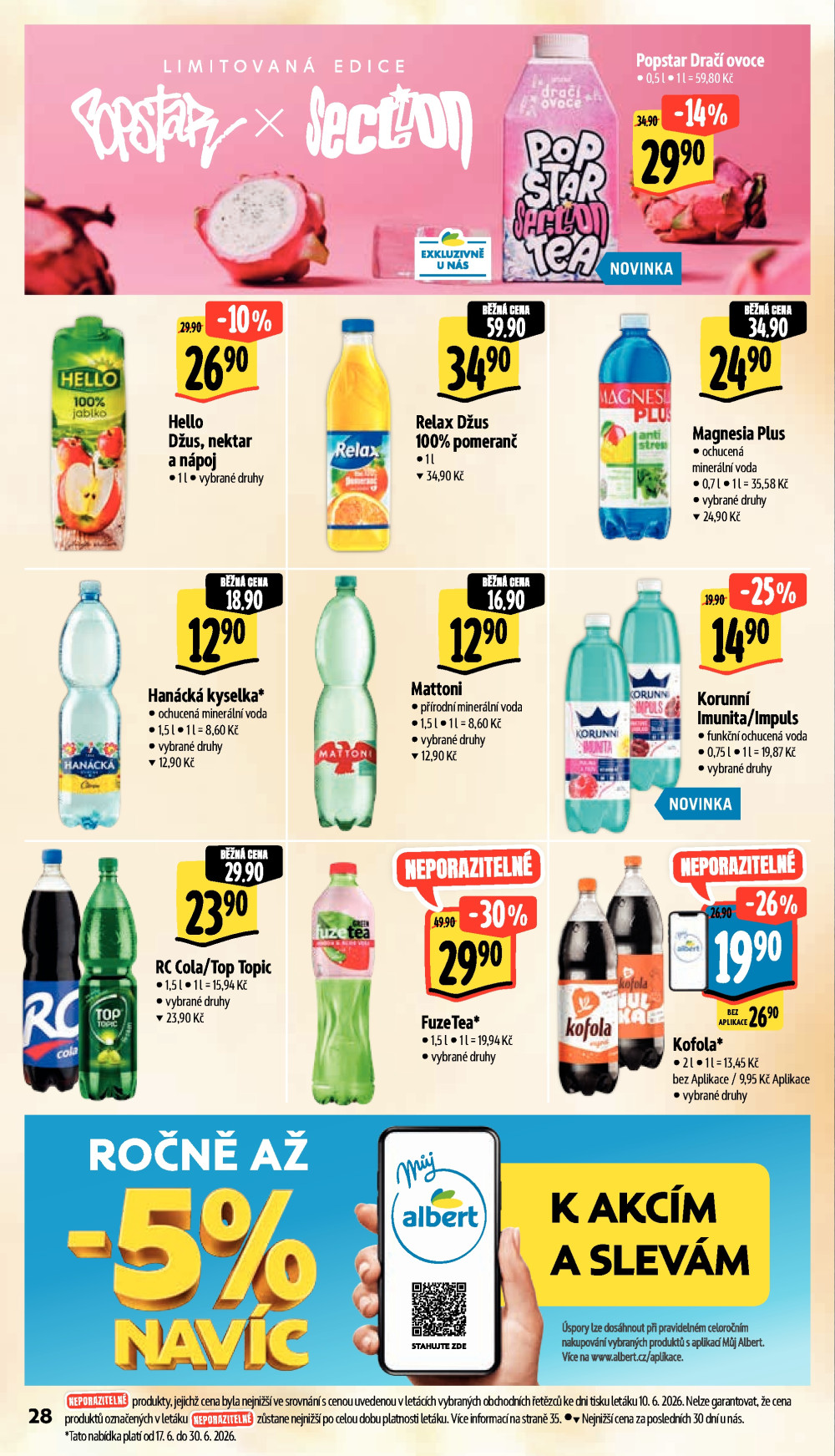 Leták Albert Hypermarket leták - strana 38