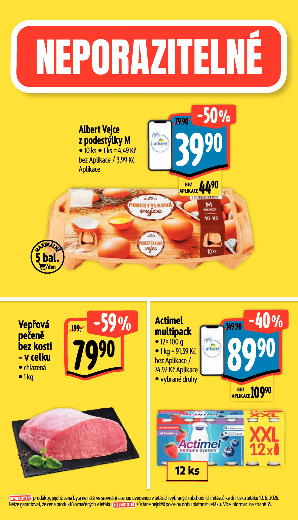 Leták Albert Hypermarket leták - strana 3
