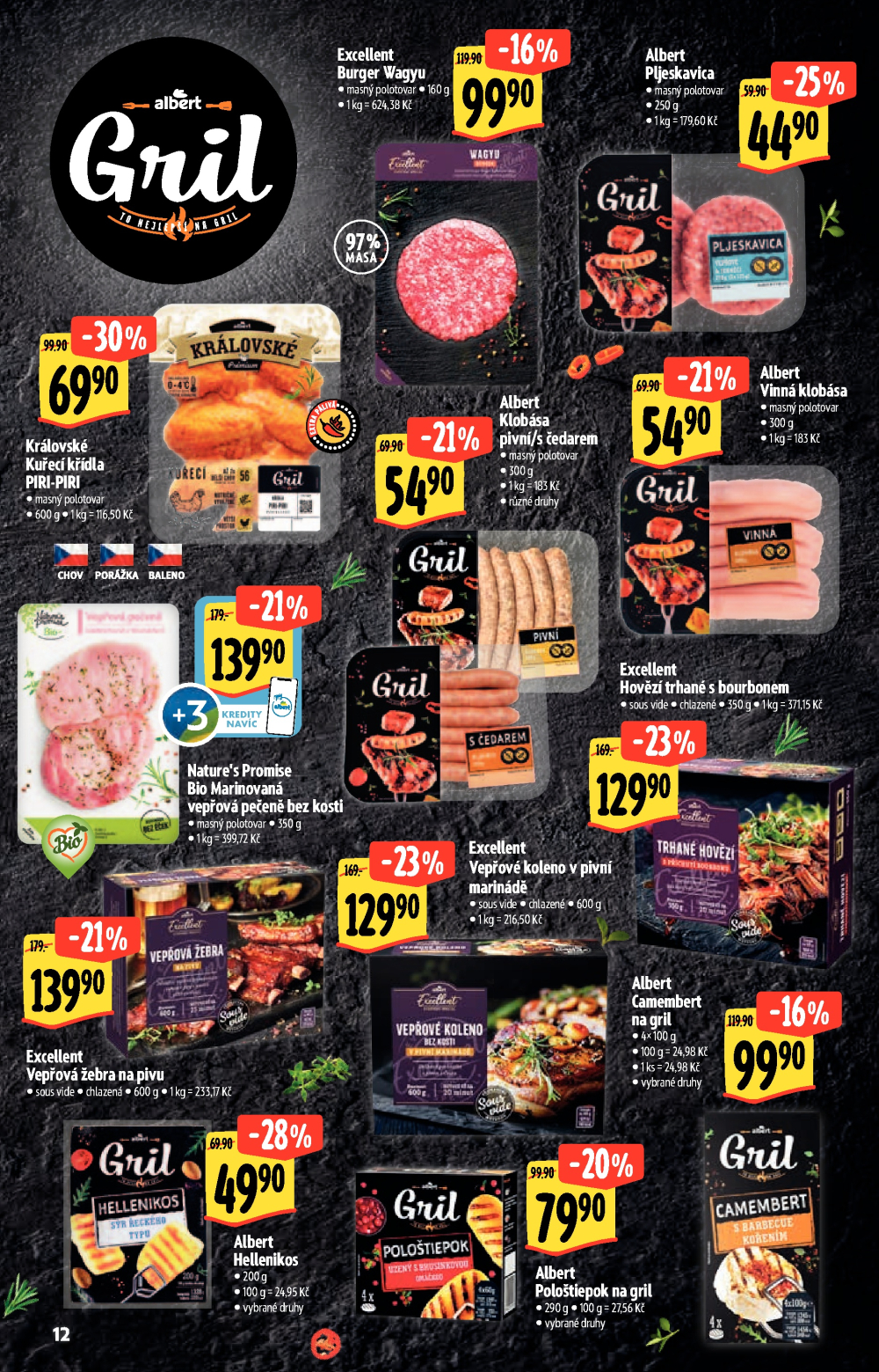 Leták Albert Hypermarket - Akční katalog - strana 12