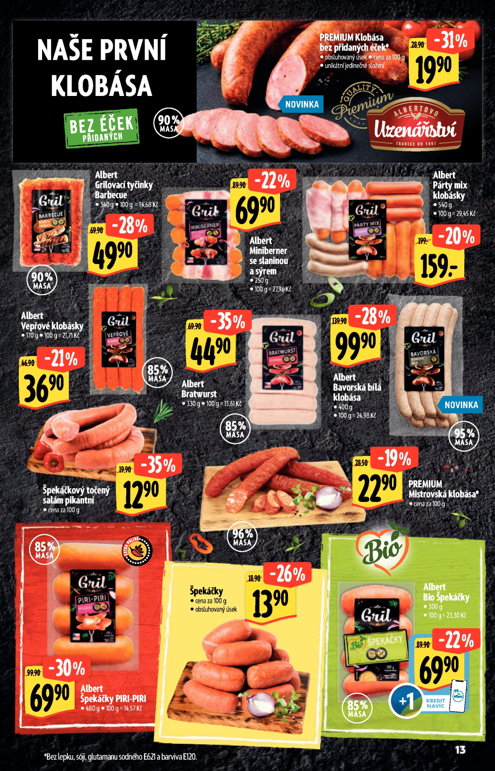 Leták Albert Hypermarket - Akční katalog - strana 13
