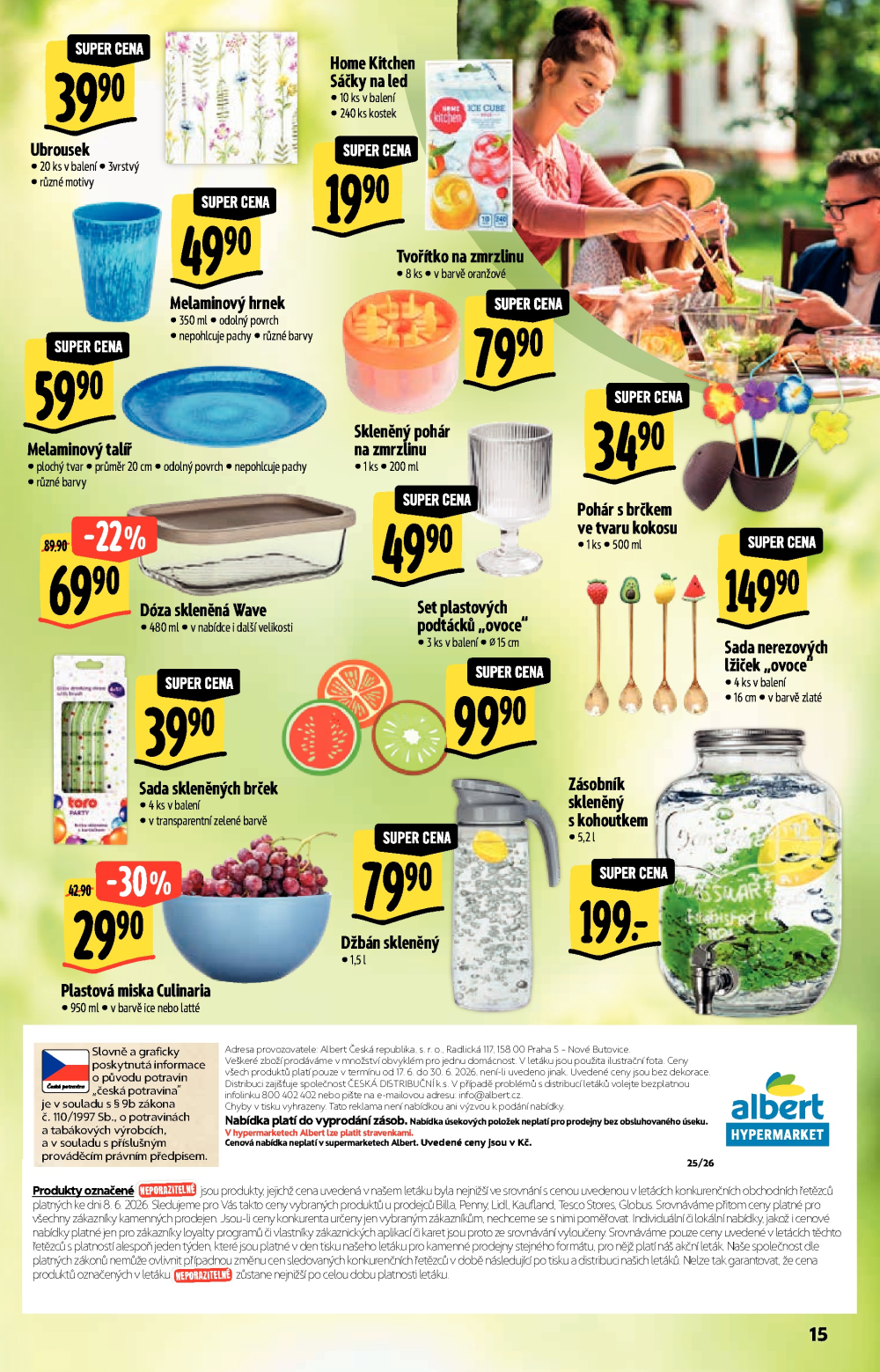 Leták Albert Hypermarket - Akční katalog - strana 15