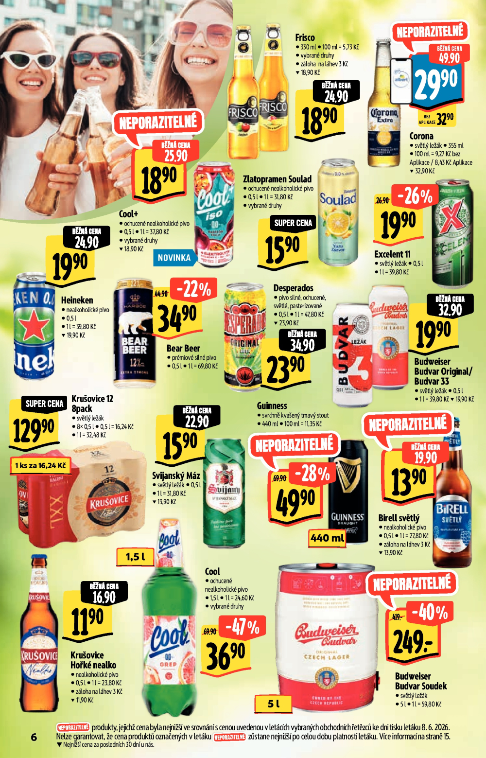 Leták Albert Hypermarket - Akční katalog - strana 6