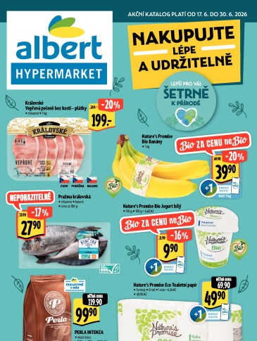 Albert Hypermarket - Nakupujte lépe a udržitelně