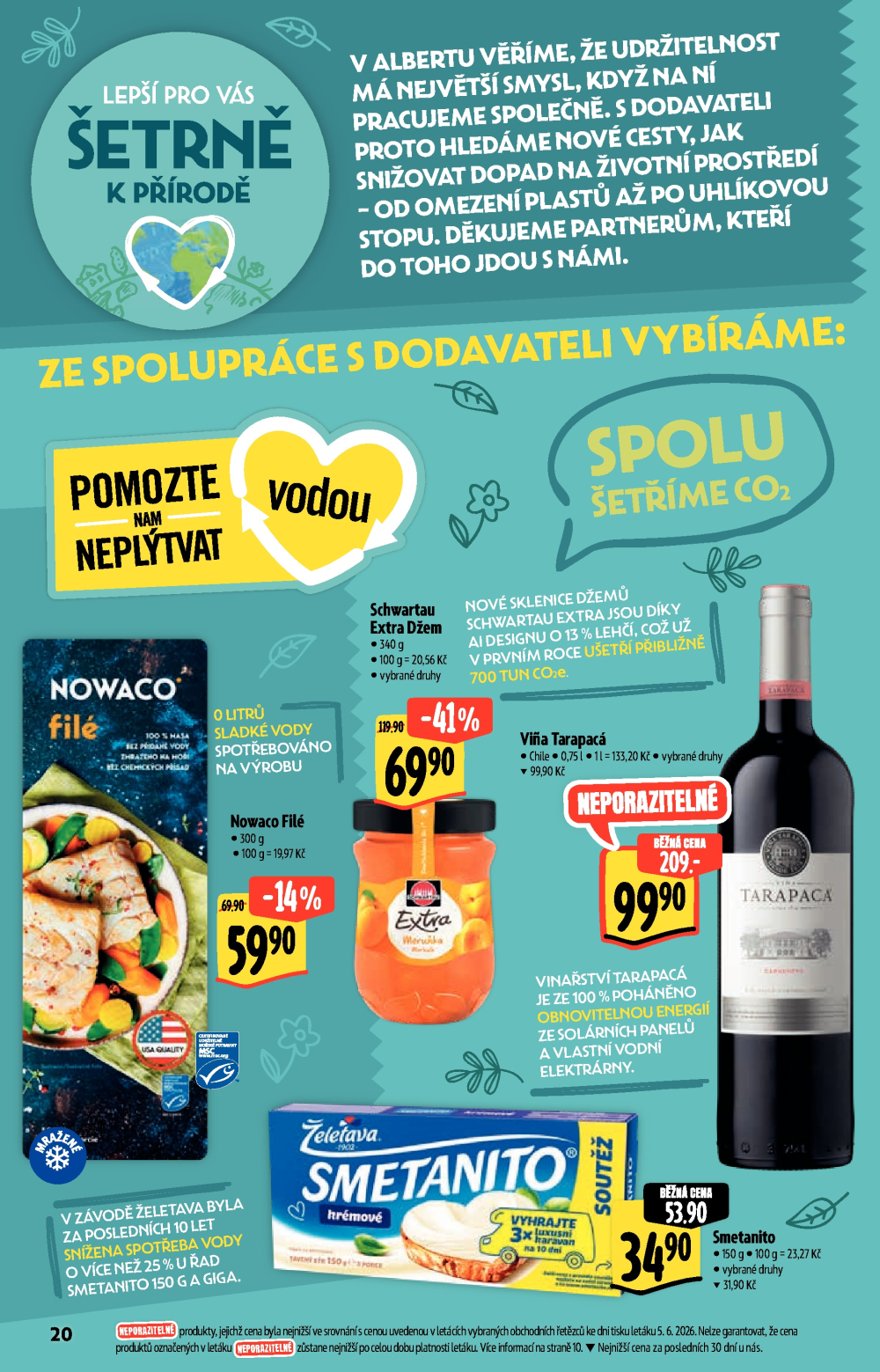 Leták Albert Hypermarket - Nakupujte lépe a udržitelně - strana 20