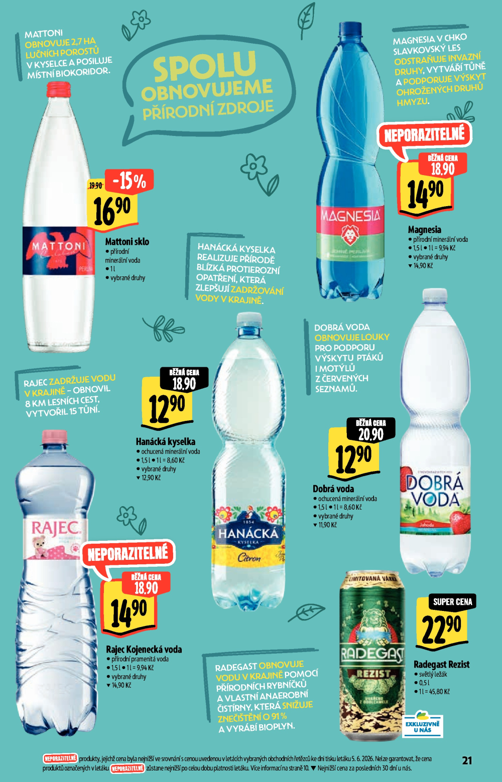 Leták Albert Hypermarket - Nakupujte lépe a udržitelně - strana 21