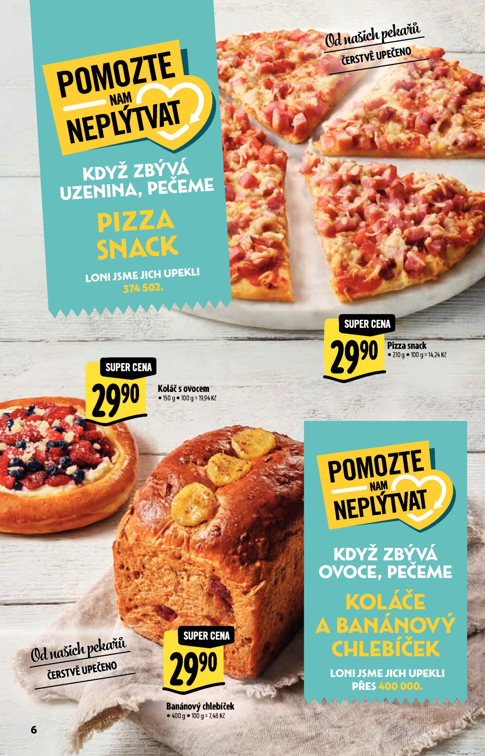 Leták Albert Hypermarket - Nakupujte lépe a udržitelně - strana 6