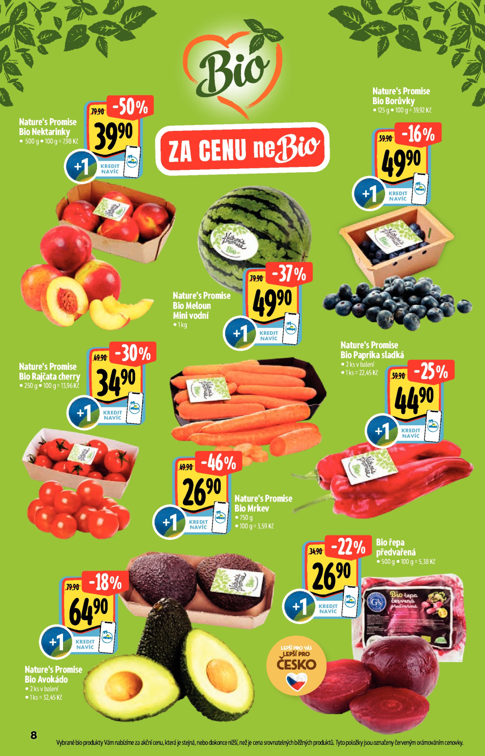 Leták Albert Hypermarket - Nakupujte lépe a udržitelně - strana 8