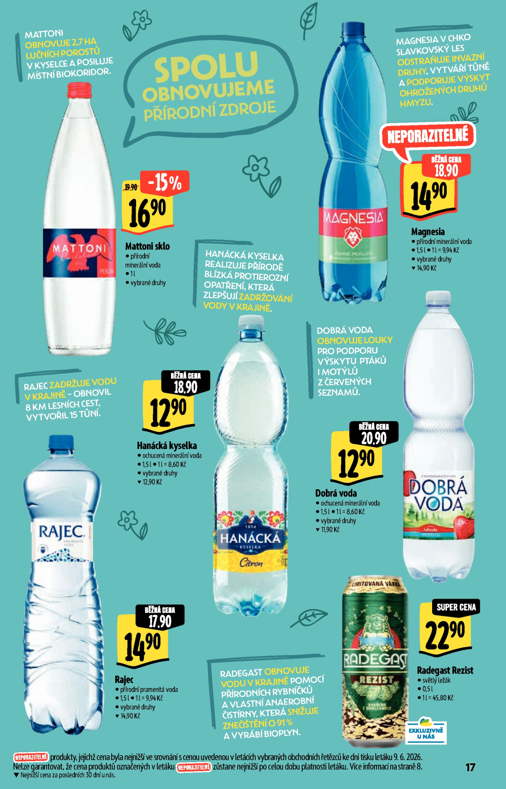 Leták Albert Supermarket - Nakupujte lépe a udržitelně - strana 17