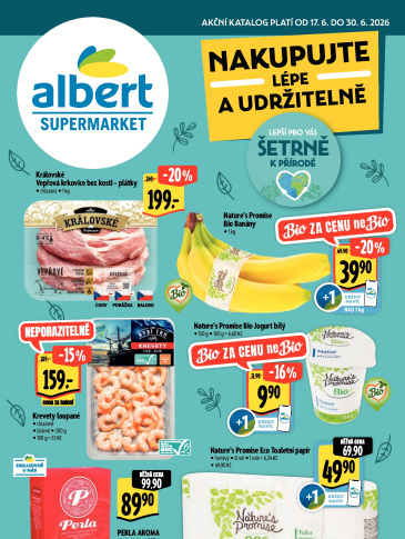 Albert Supermarket - Nakupujte lépe a udržitelně