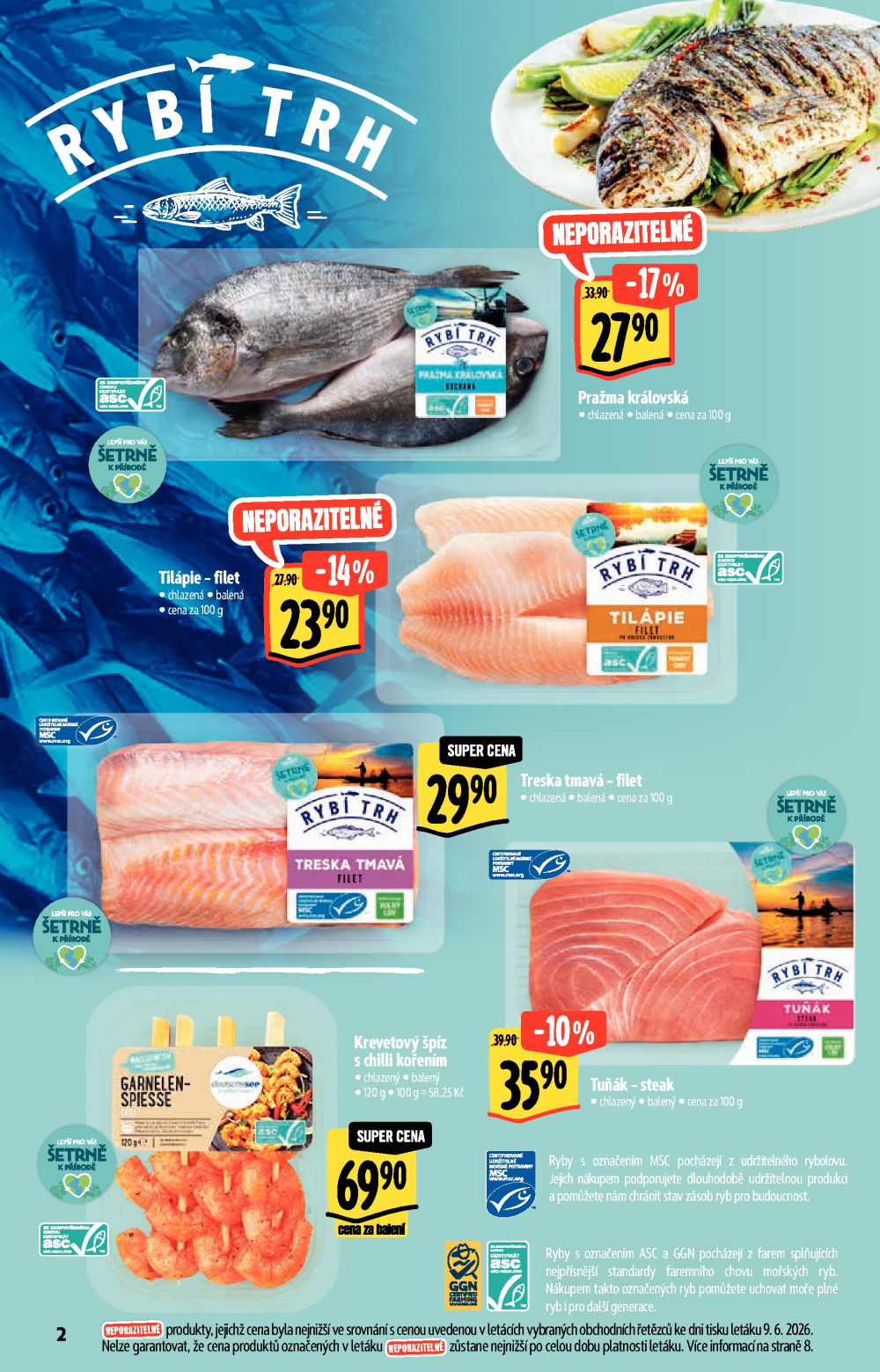 Leták Albert Supermarket - Nakupujte lépe a udržitelně - strana 2