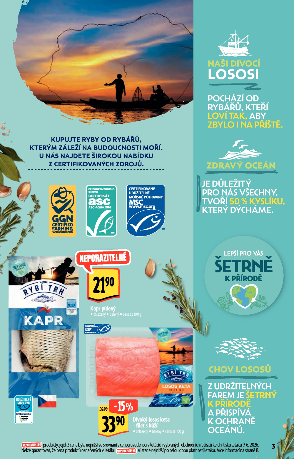 Leták Albert Supermarket - Nakupujte lépe a udržitelně - strana 3
