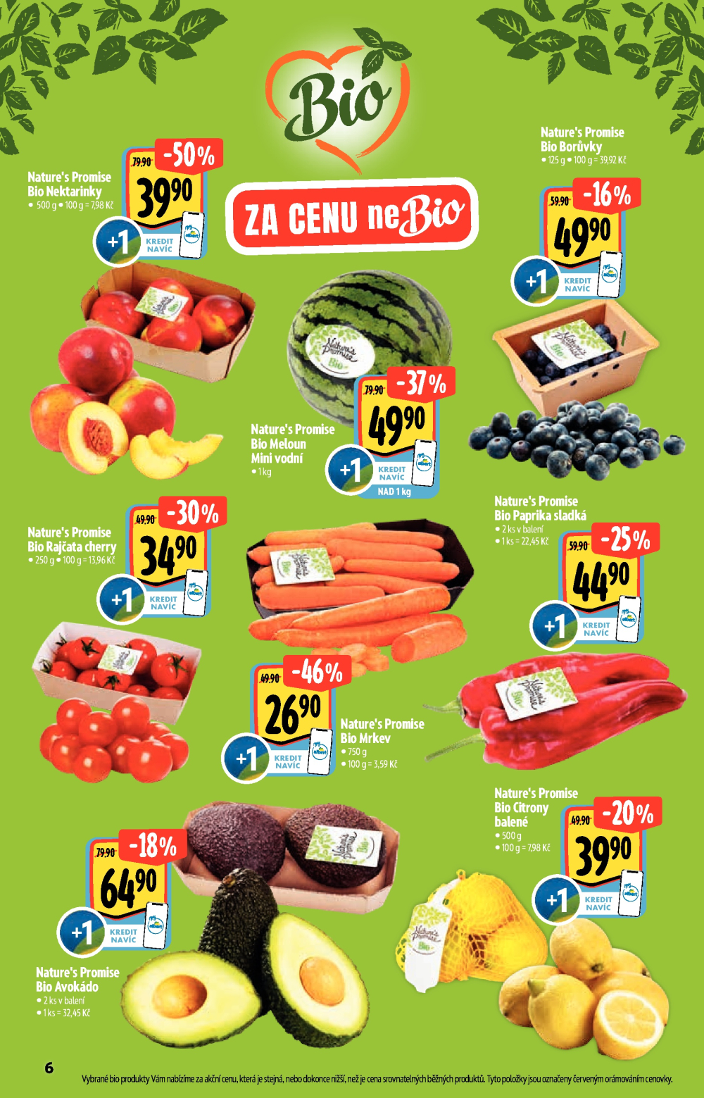 Leták Albert Supermarket - Nakupujte lépe a udržitelně - strana 6