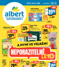 Akční leták Albert Supermarket 