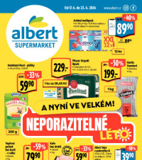 Akční leták Albert Supermarket 
