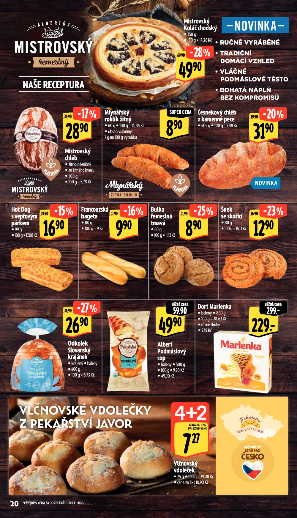 Leták Albert Supermarket leták - strana 30