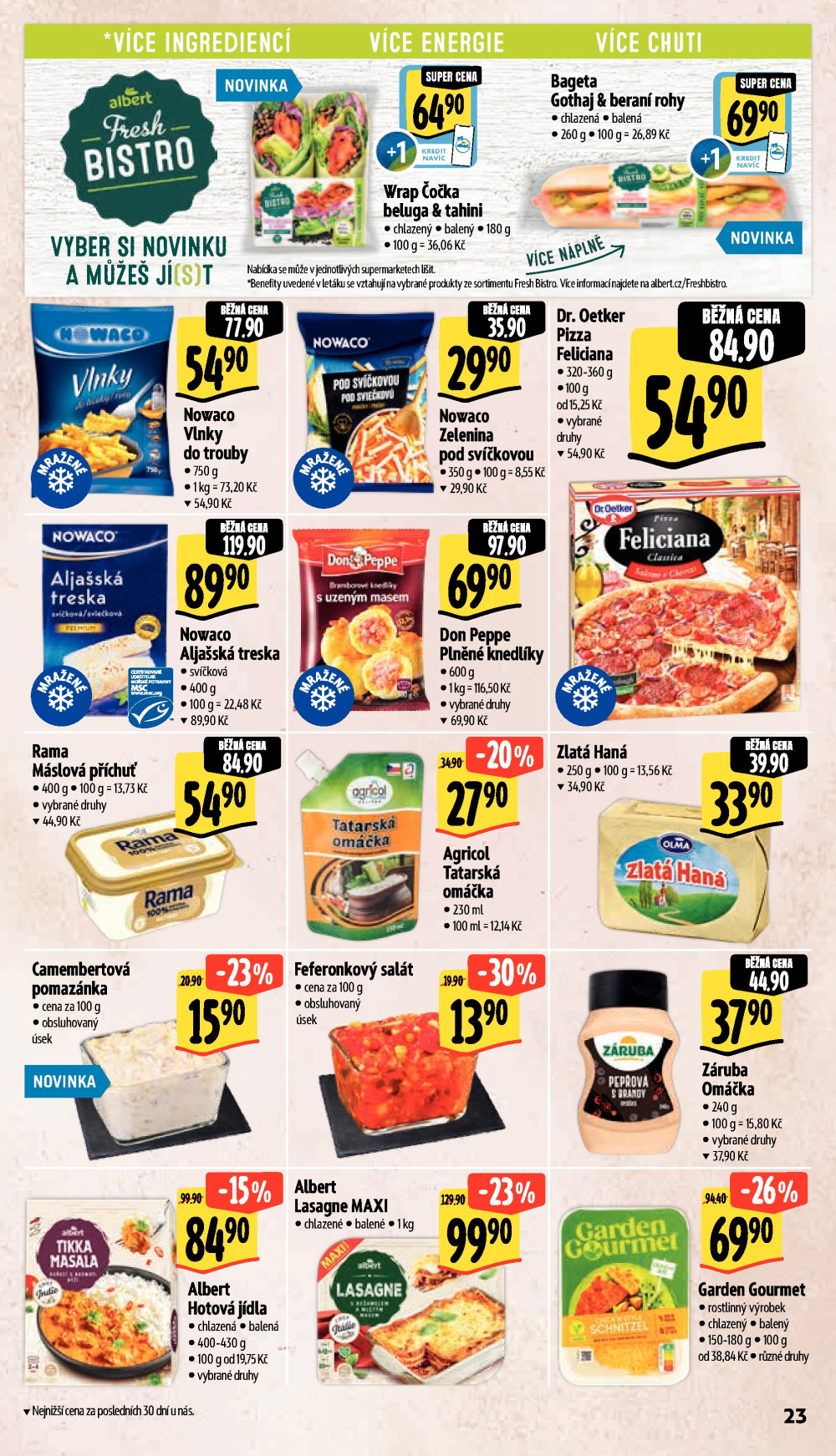 Leták Albert Supermarket leták - strana 33