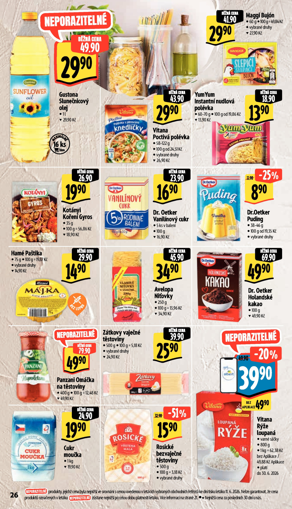 Leták Albert Supermarket leták - strana 36
